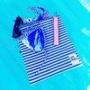 love friday blue and white stripe thermo bag