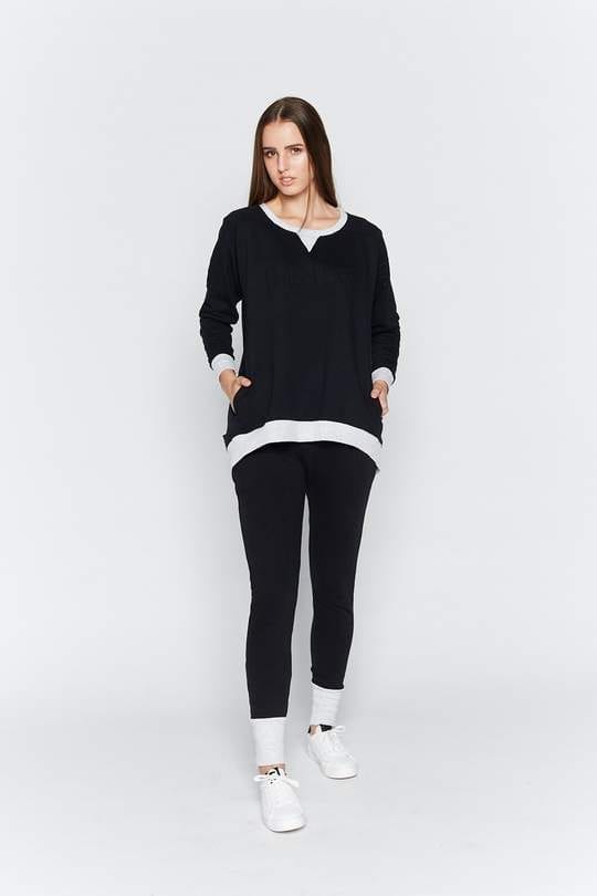 THIRDBOICLYDESWEATERINBLACKONLINEATMARYANDME