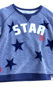 hammillandcocloseupautumnbluestarsweateronlineatmaryandme