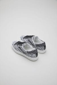 dof official racer sneakers in leopard graphite