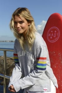 hammill and co california sweater close up online with mary and me