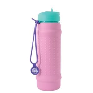mary and me rolla reuseable pink drink bottle