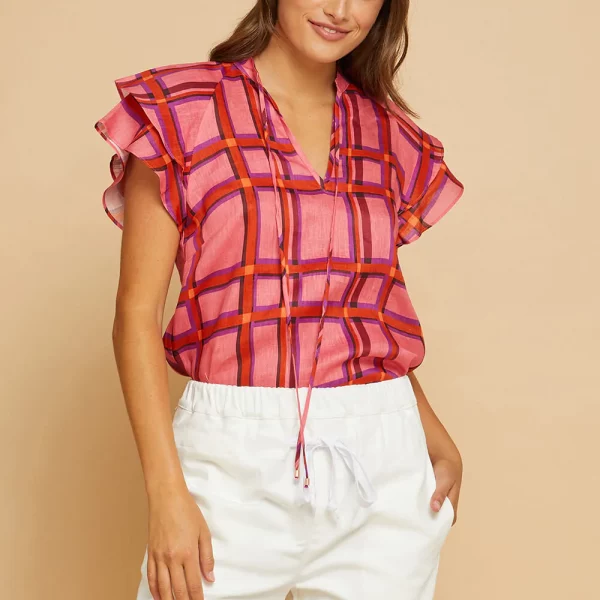 berkeley check top online at Mary and Me