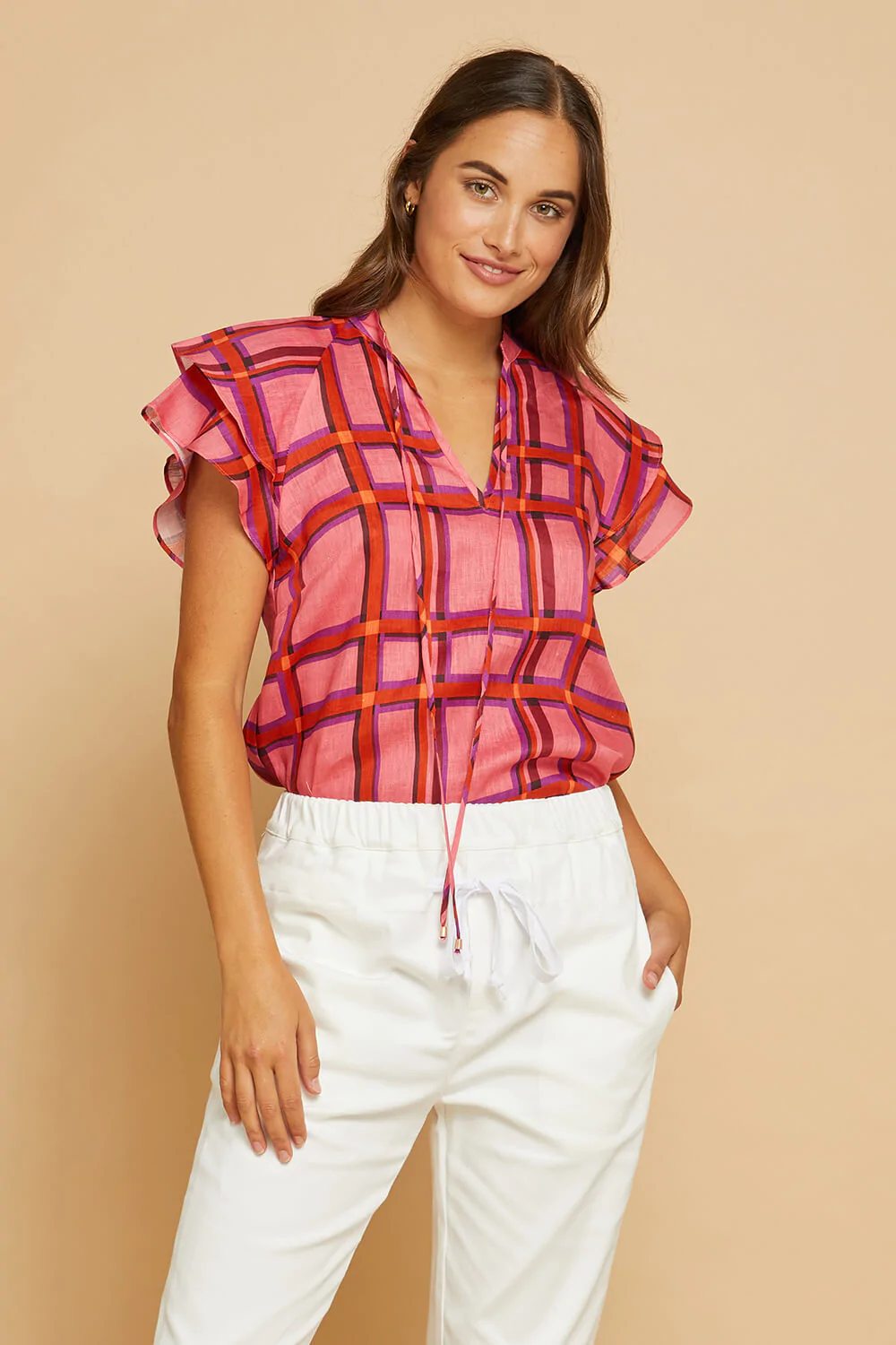 berkeley check top online at Mary and Me