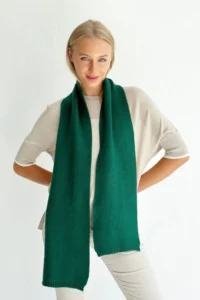 emerald green scarf