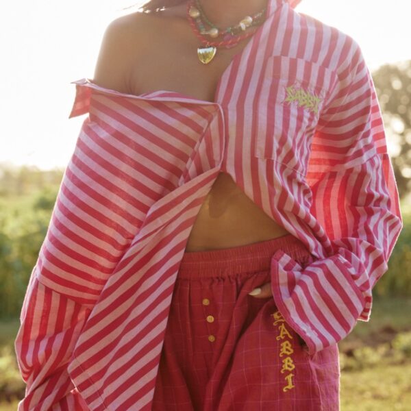 THE DON JULIO SHIRT | sunflower fields pink stripe