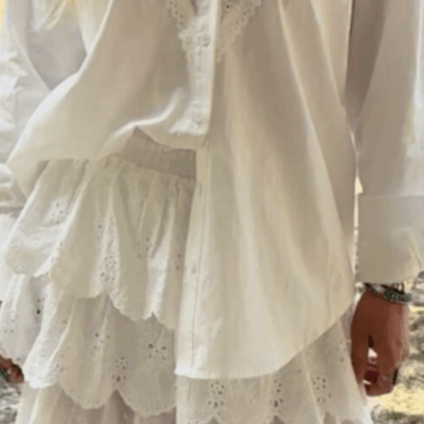 THE PATSY SKIRT | white