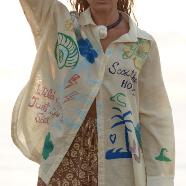 THE DON JULIO SHIRT SEAS THE DAY | cream