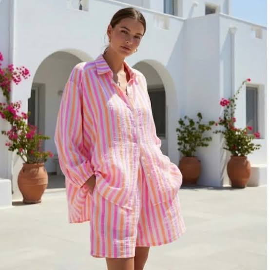 KIIK SHORTS | neon stripes