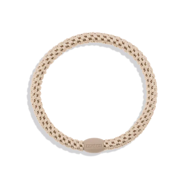 ORIGINAL HAIR TIES | slim light beige