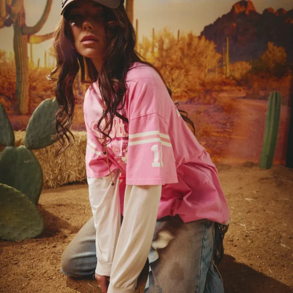 NEIGH SAYER L/S TEE | pink