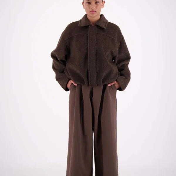 BAILEY BOMBER JACKET | brown