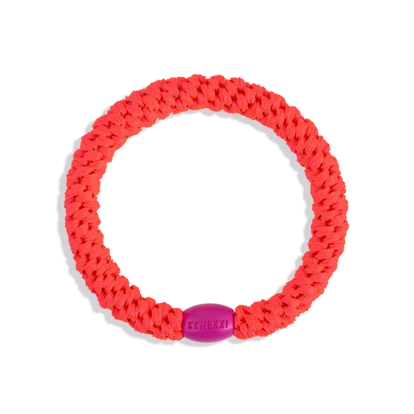 ORIGINAL HAIR TIES | neon pink