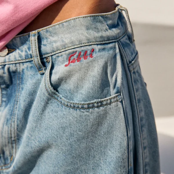 THE WIDE LEG DENIM JEAN | mid rise