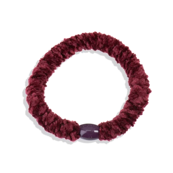 ORIGINAL HAIR TIES | velvet bordeaux